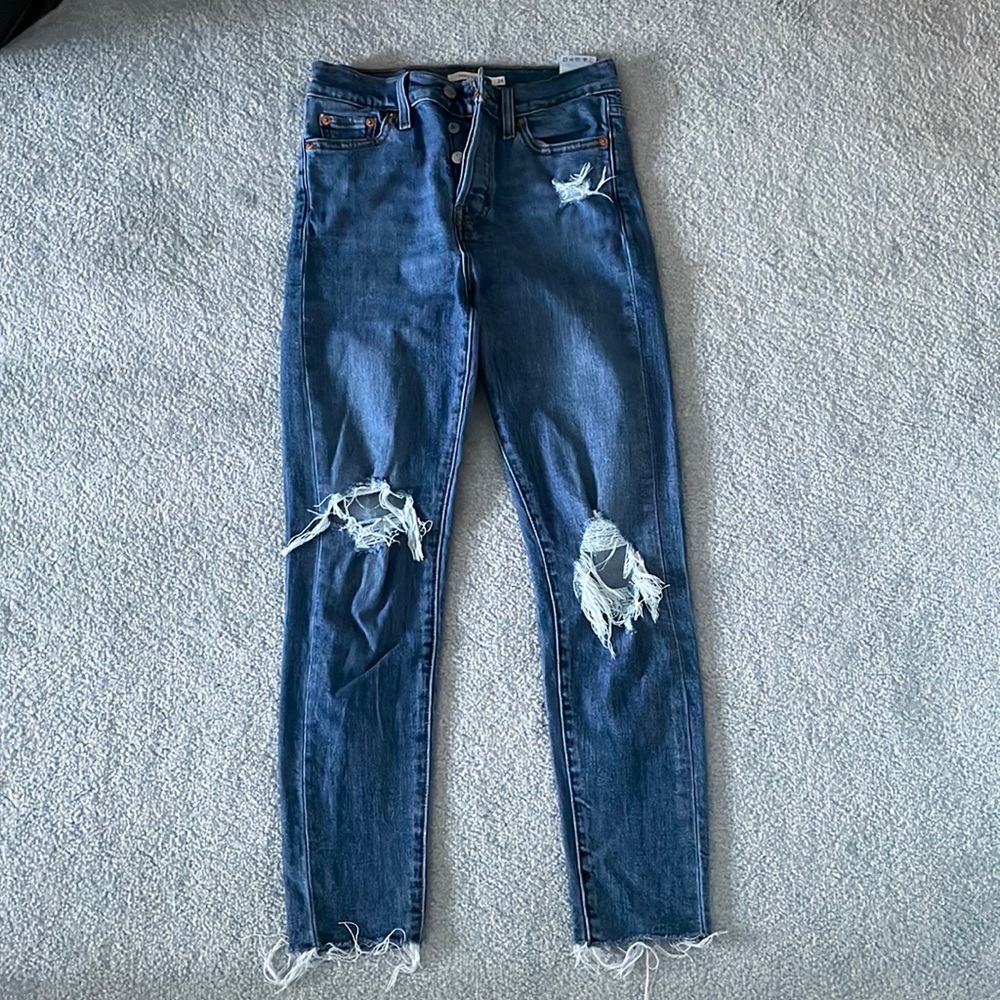 Levi’s wedgie skinny jeans
